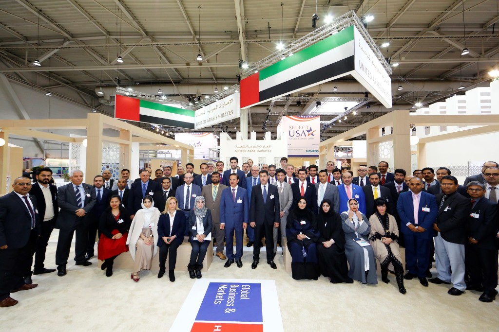 The UAE Pavilion at Hannover Messe 2016