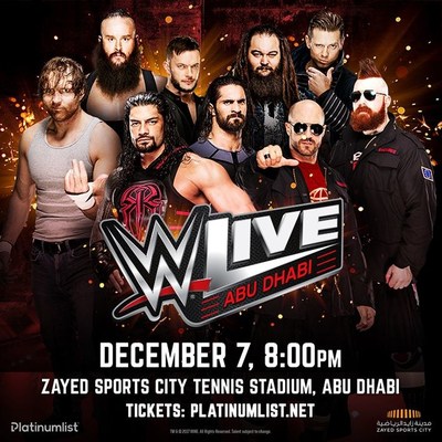 WWE Abu Dhabi Live (PRNewsfoto/WWE)