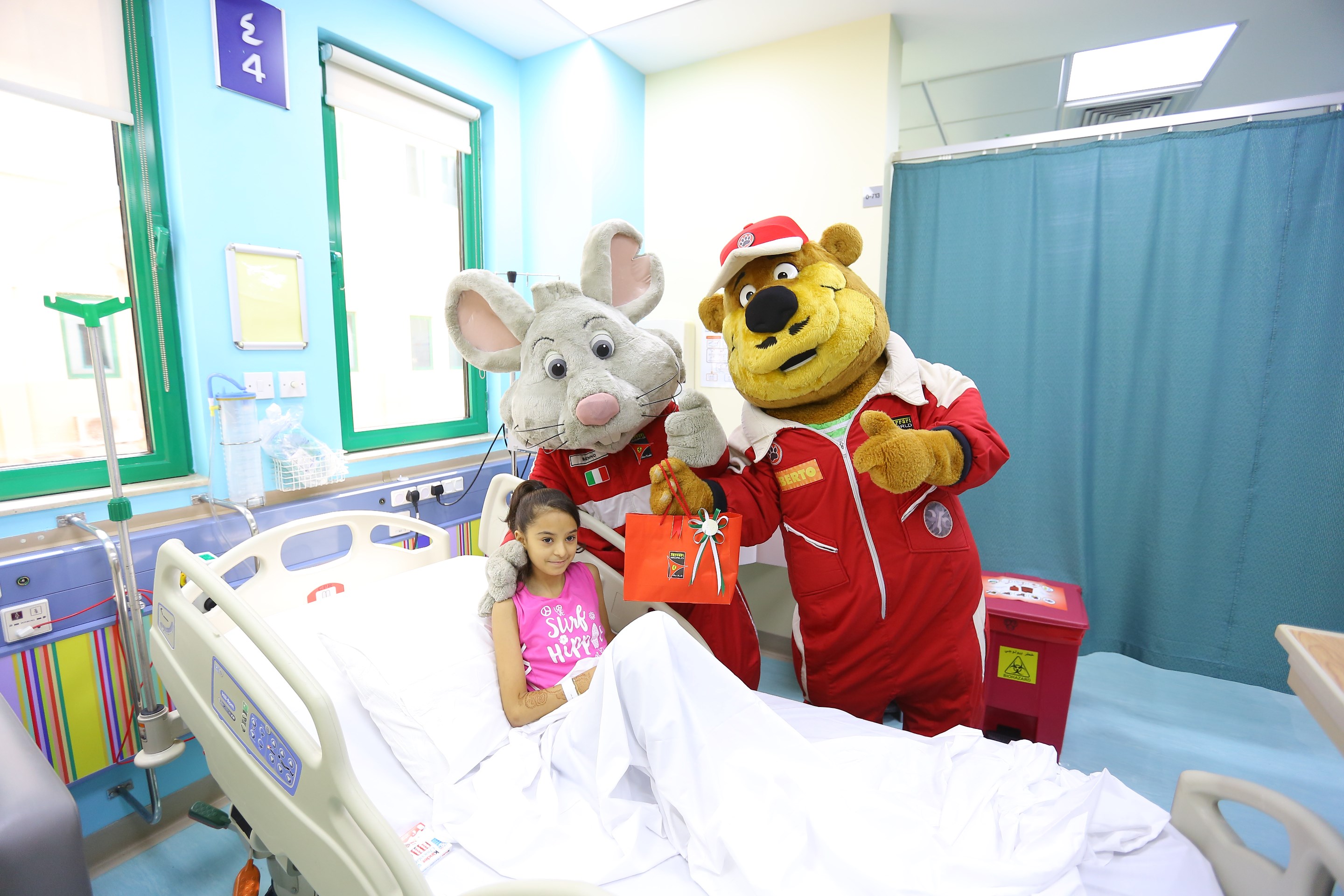 Ferrari World Abu Dhabi Launches The ‘Speedy Recovery’ Initiative For Pediatric Patients