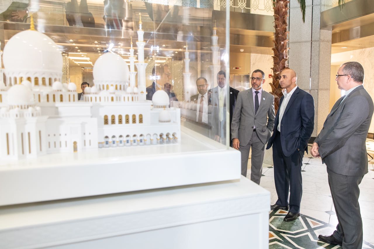 Models Of Sheikh Zayed Grand Mosque On Display In 19 UAE Embassies