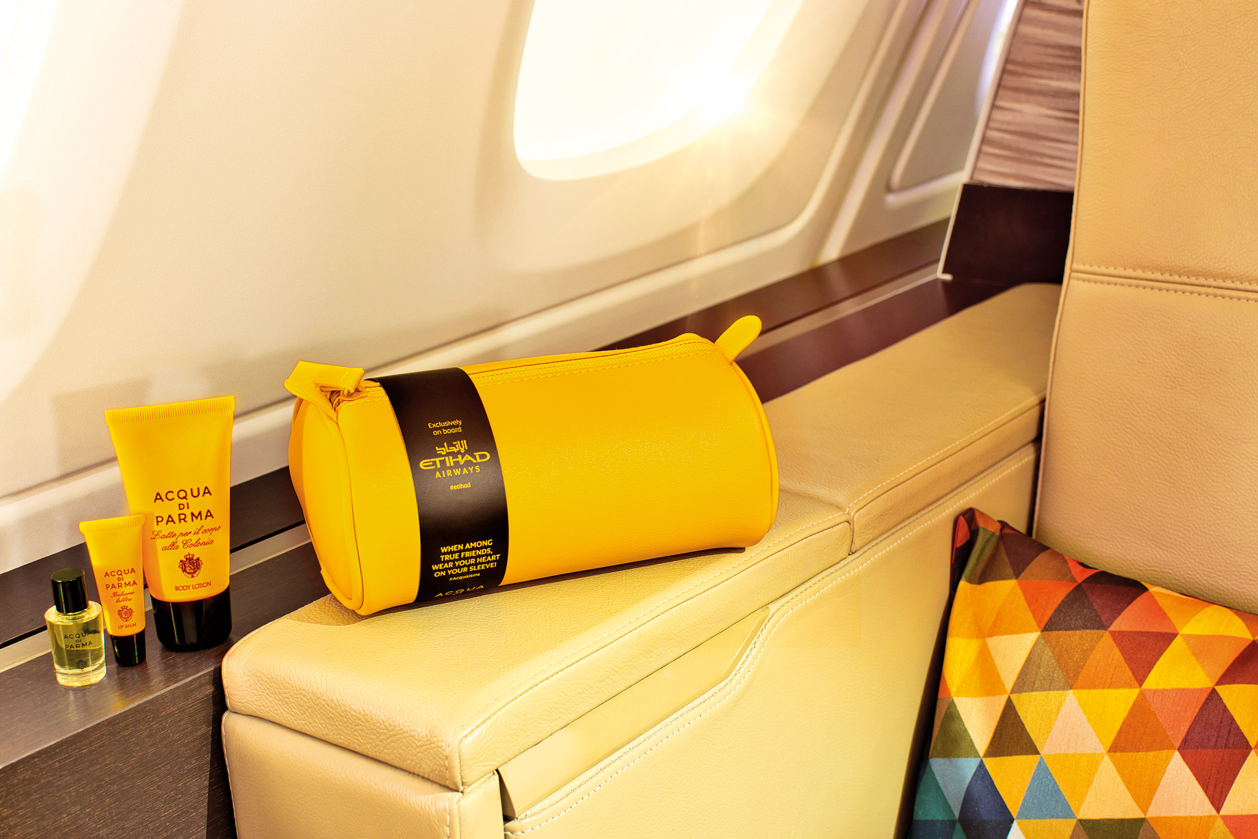 Etihad Airways Launches Major New Partnership With ACQUA DI PARMA