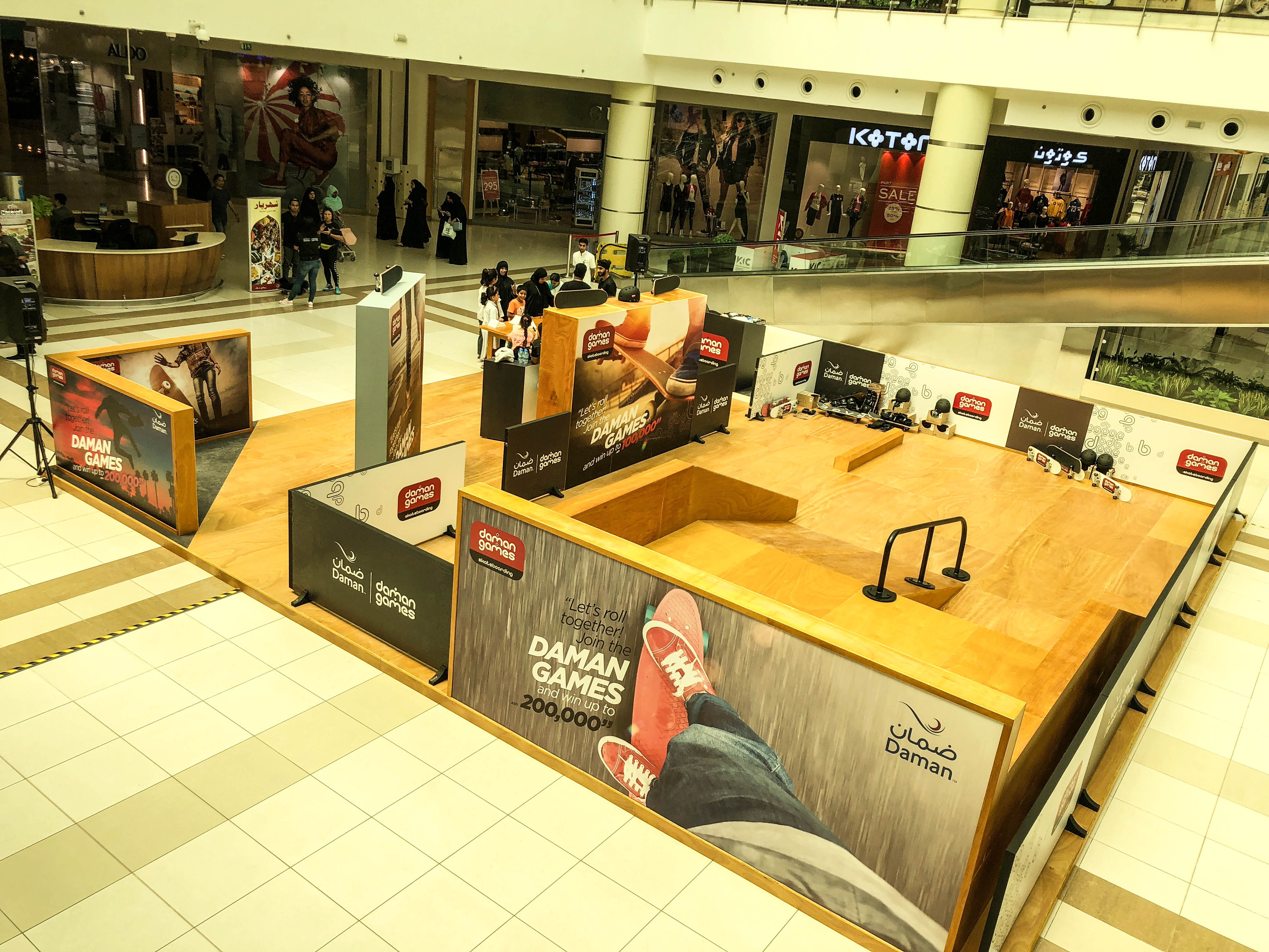 Pop-Up Skateboarding Park Comes To Marina Mall Abu Dhabi For 12hrs Only