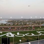 Superfans Gather At Abu Dhabi Hill To Enjoy The Full #ABUDHABIGP Atmosphere And Experience