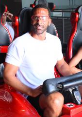 Football Legend Rio Ferdinand Takes On The World’s Fastest Rollercoaster At Ferrari World Abu Dhabi