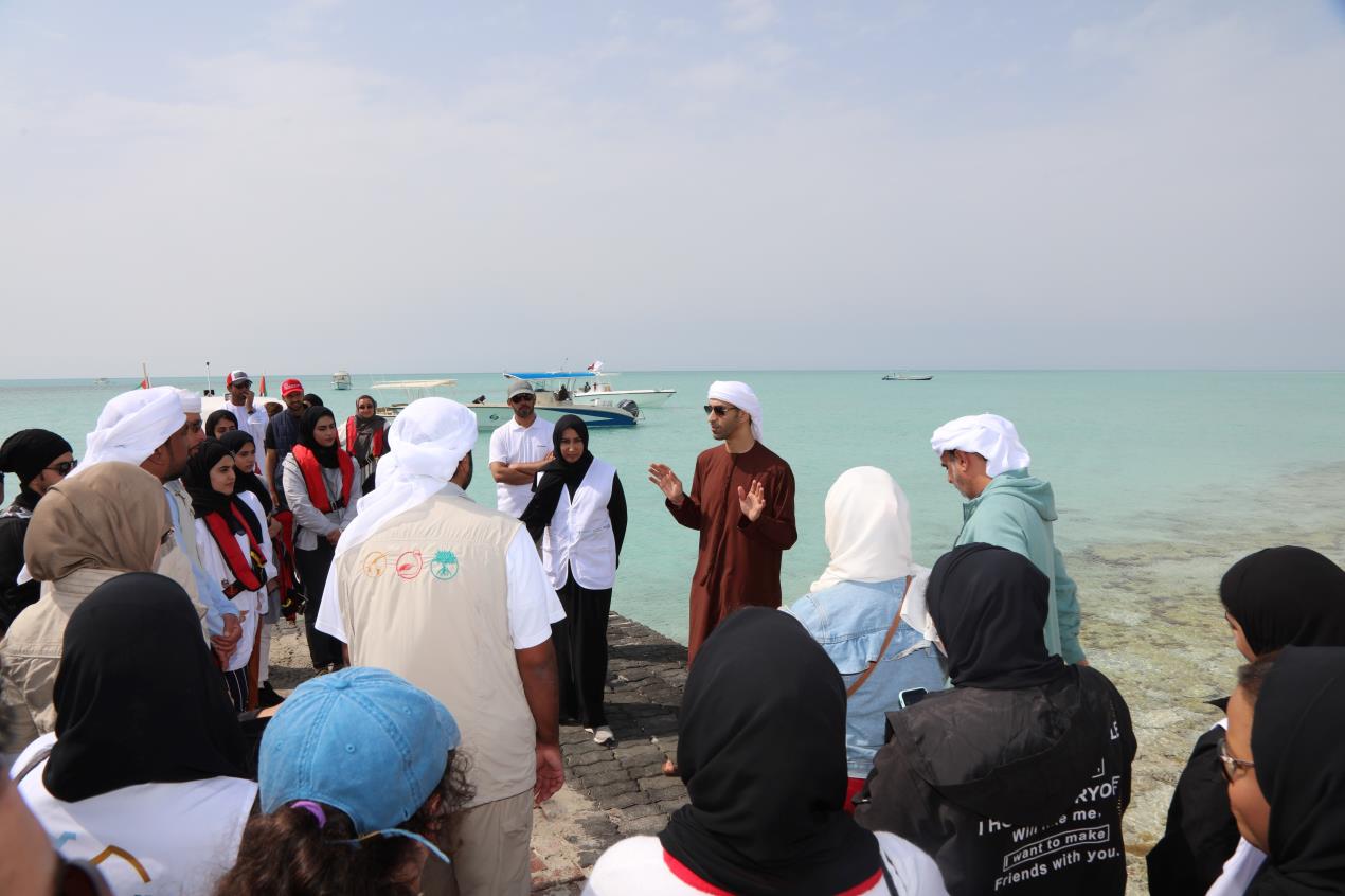 Ministry Of Climate Change And Environment Holds Youth Camp On Sir Baniyas Island To Enhance Eco-Awareness