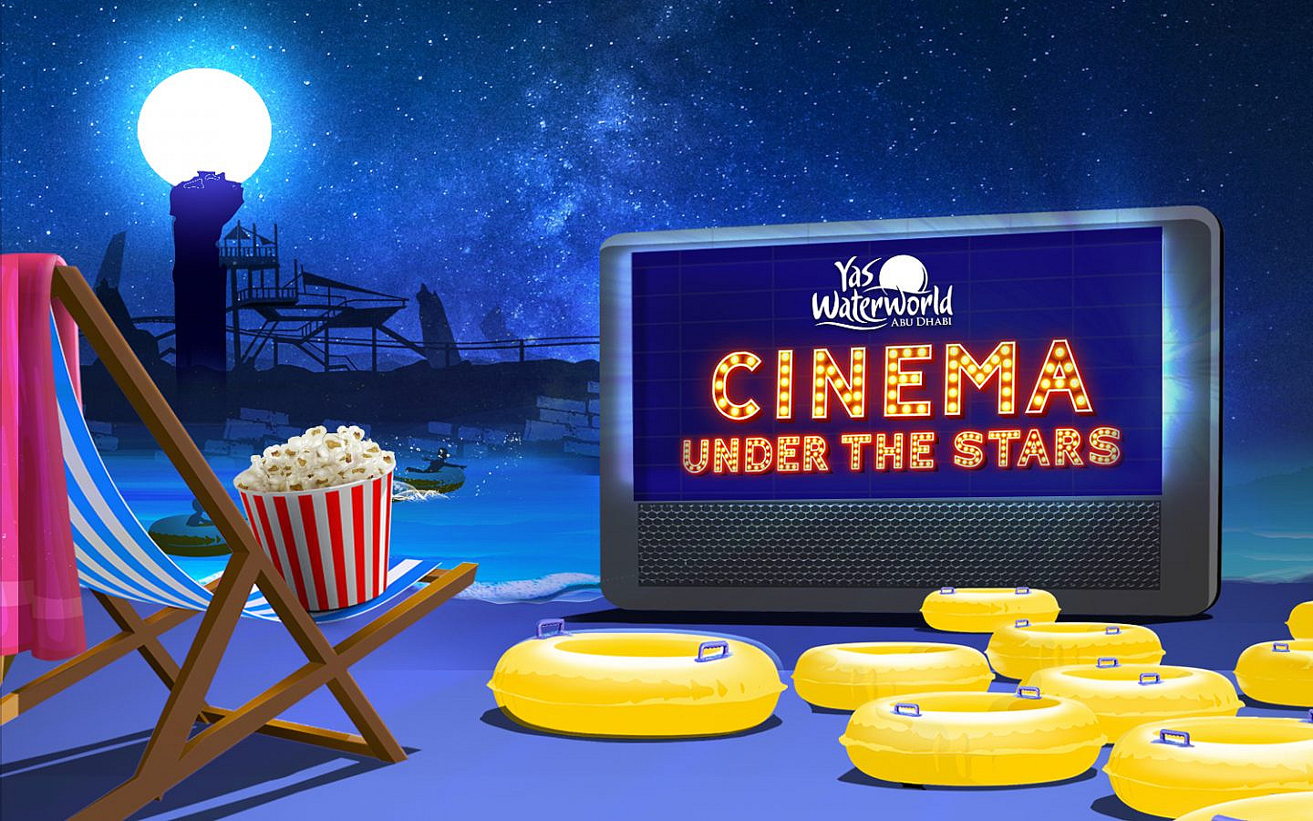 Yas Waterworld brings back Cinema Under the Stars with a Superhero Twist