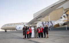 Etihad Airways Unveils New Special Olympics Livery Ahead Of World Games Abu Dhabi 2019