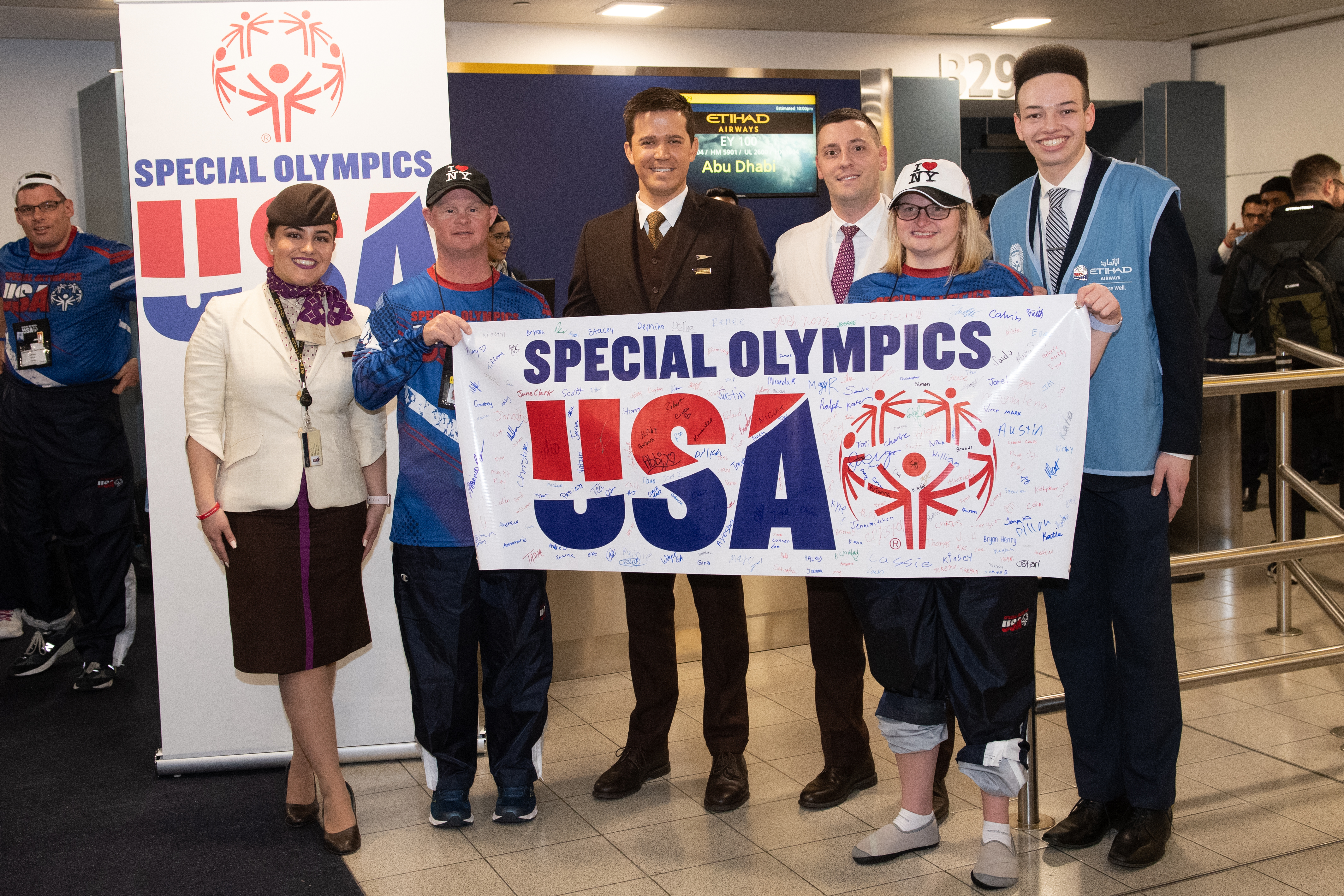 Etihad Airways Flies Special Olympics Team USA To The World Games Abu Dhabi 2019