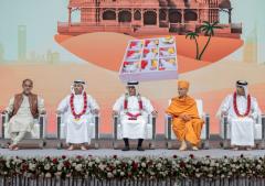 Foundation Stone Of Abu Dhabi’s First Hindu Temple Laid