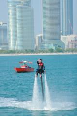 Almarzooqi Bags Third Victory In UAE Flyboarding Championship