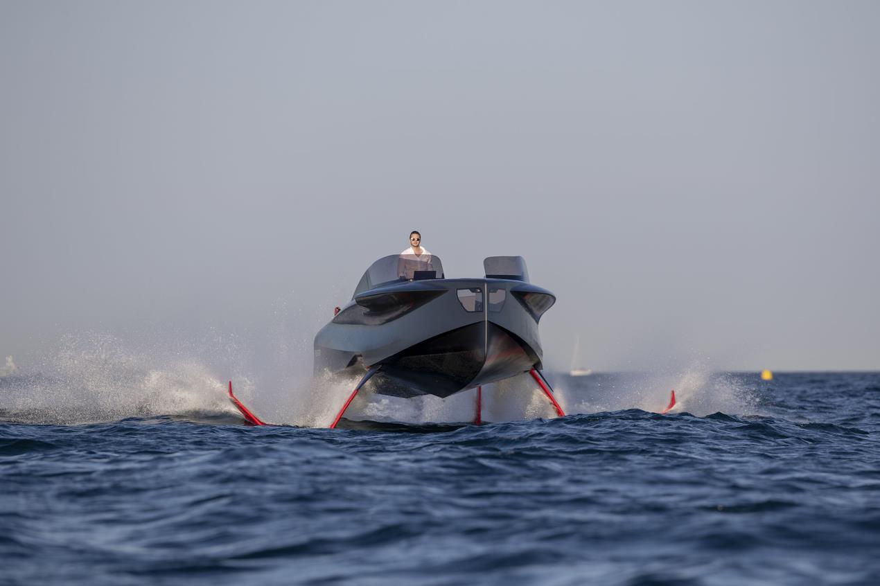 Flying Foiler By ENATA To Join Abu Dhabi International Boat Show Line-Up In 2019