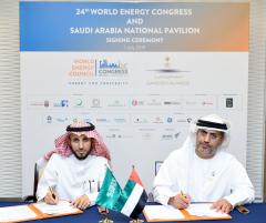 Saudi Arabia’s Ministry Of Energy, Industry And Mineral Resources Signs A Contract Announcing Major Presence At The 24th World Energy Congress In Abu Dhabi