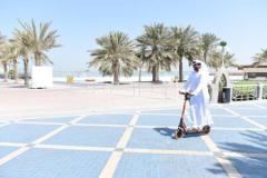 The Integrated Transport Centre Visits Abu Dhabi E-Scooter Site As Progressive Transport Options Expand In The UAE