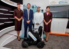 Etihad Airways Together With Abu Dhabi Airports Becomes First Airline And The First Airport In The Region To Trial The Use Of Autonomous Wheelchairs
