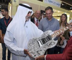 Nahyan Bin Mubarak Naugurates 27th Jewellery And Watch Show In Abu Dhabi