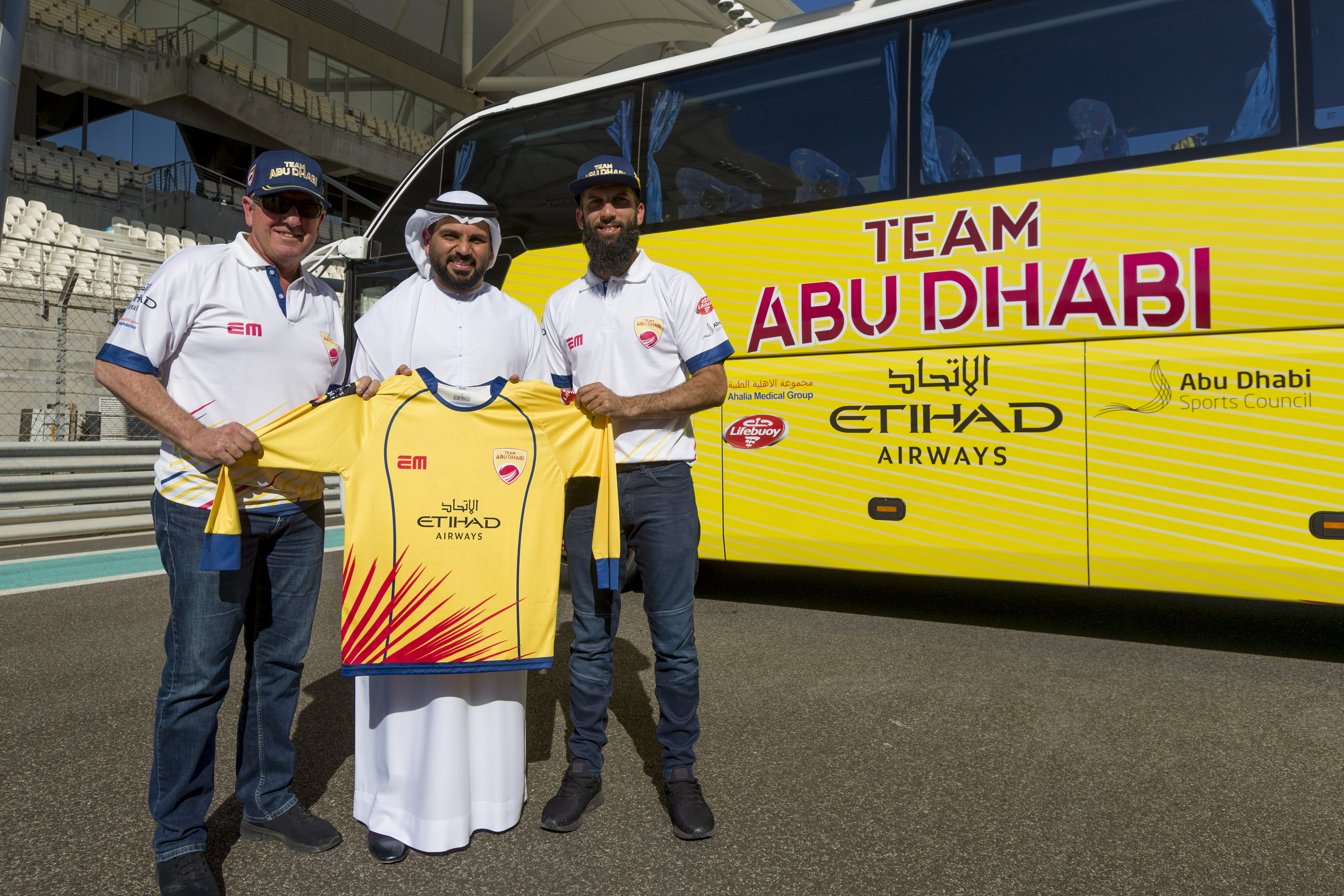 Etihad Airways Unveils Team Abu Dhabi Cricket Jersey Ahead Of The Abu Dhabi T10