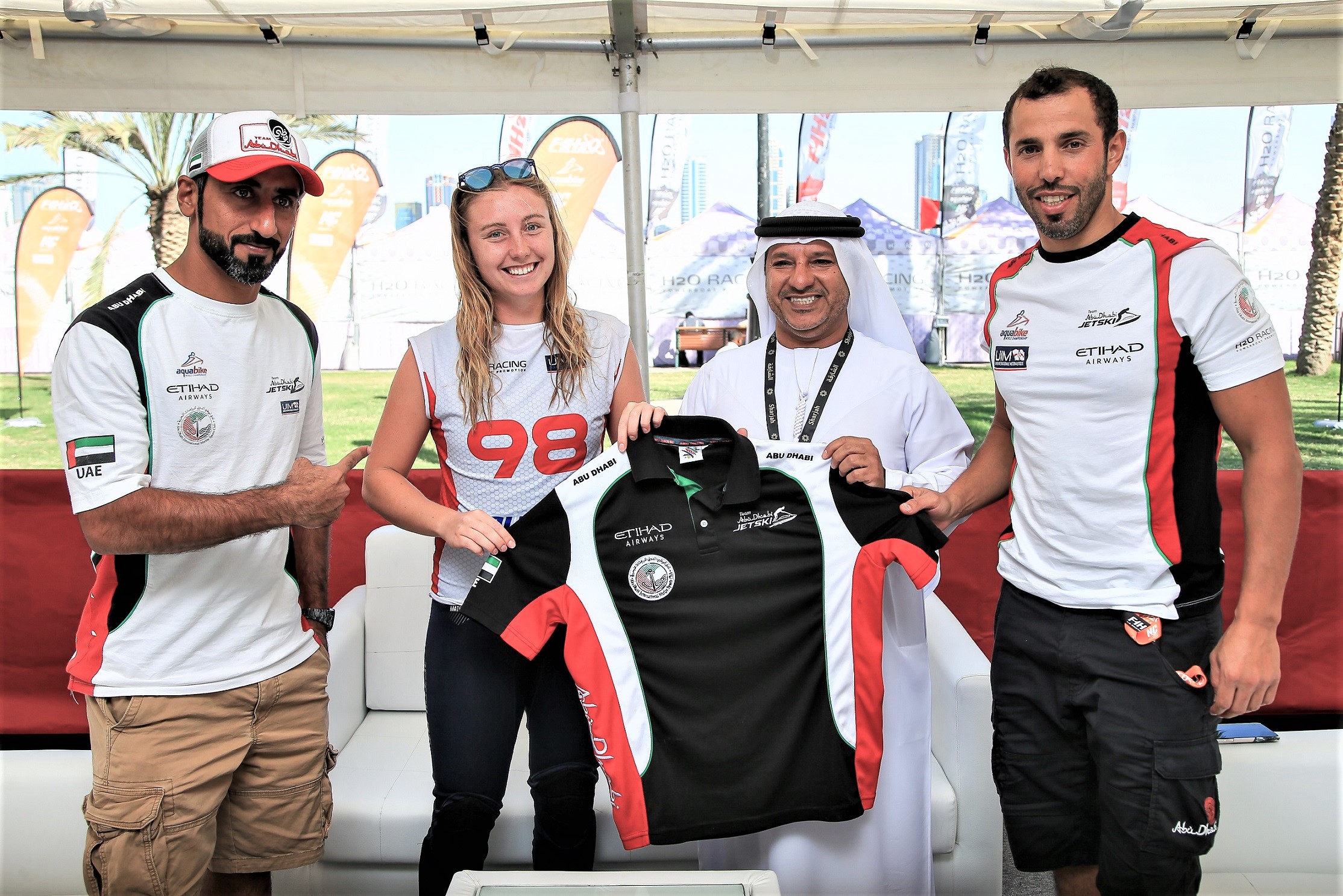 Aquabike Golden Girl Ortendahl Joins Team Abu Dhabi