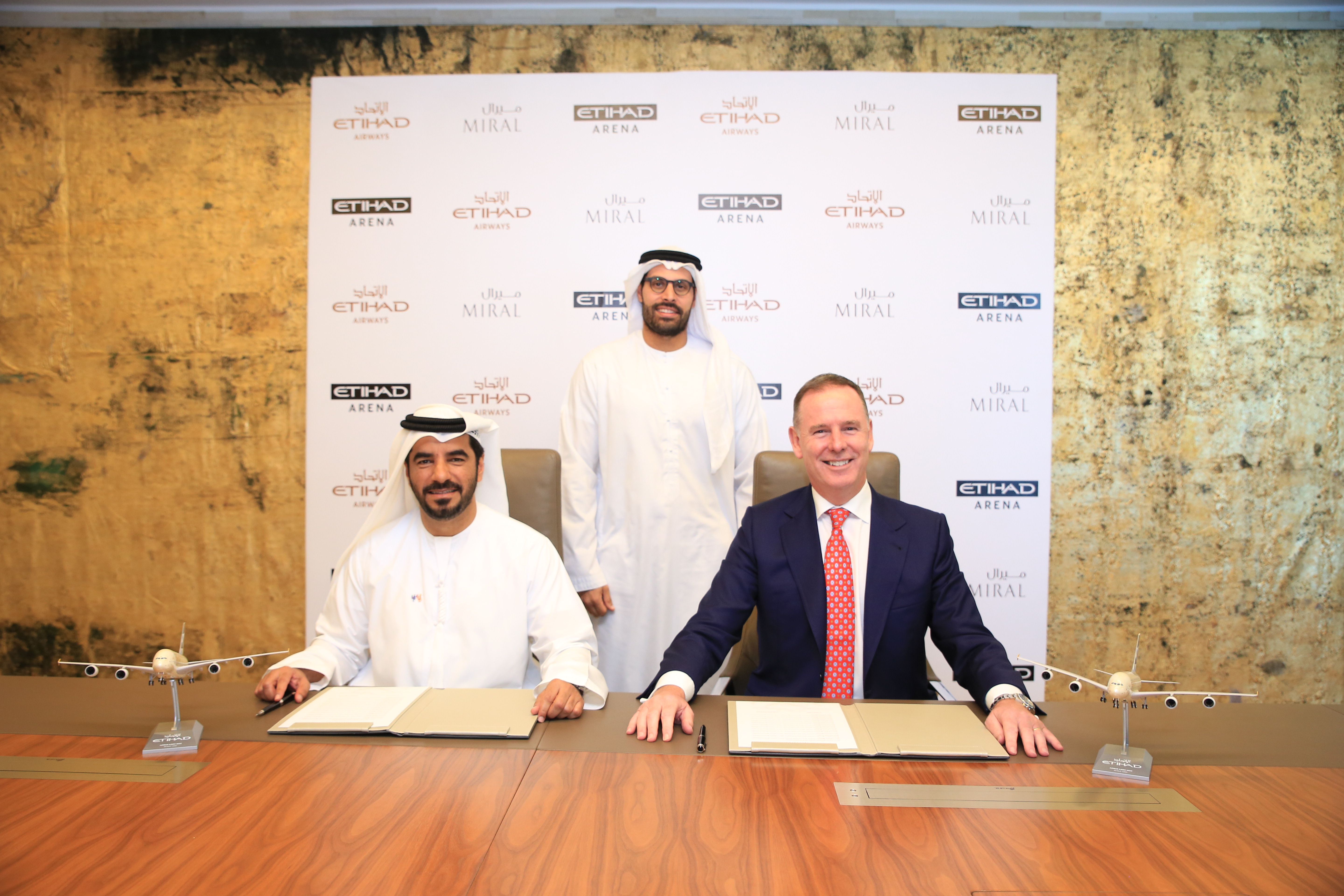 Etihad And Miral Sign Agreement Naming Etihad Arena, The New Entertainment Venue On Yas Island