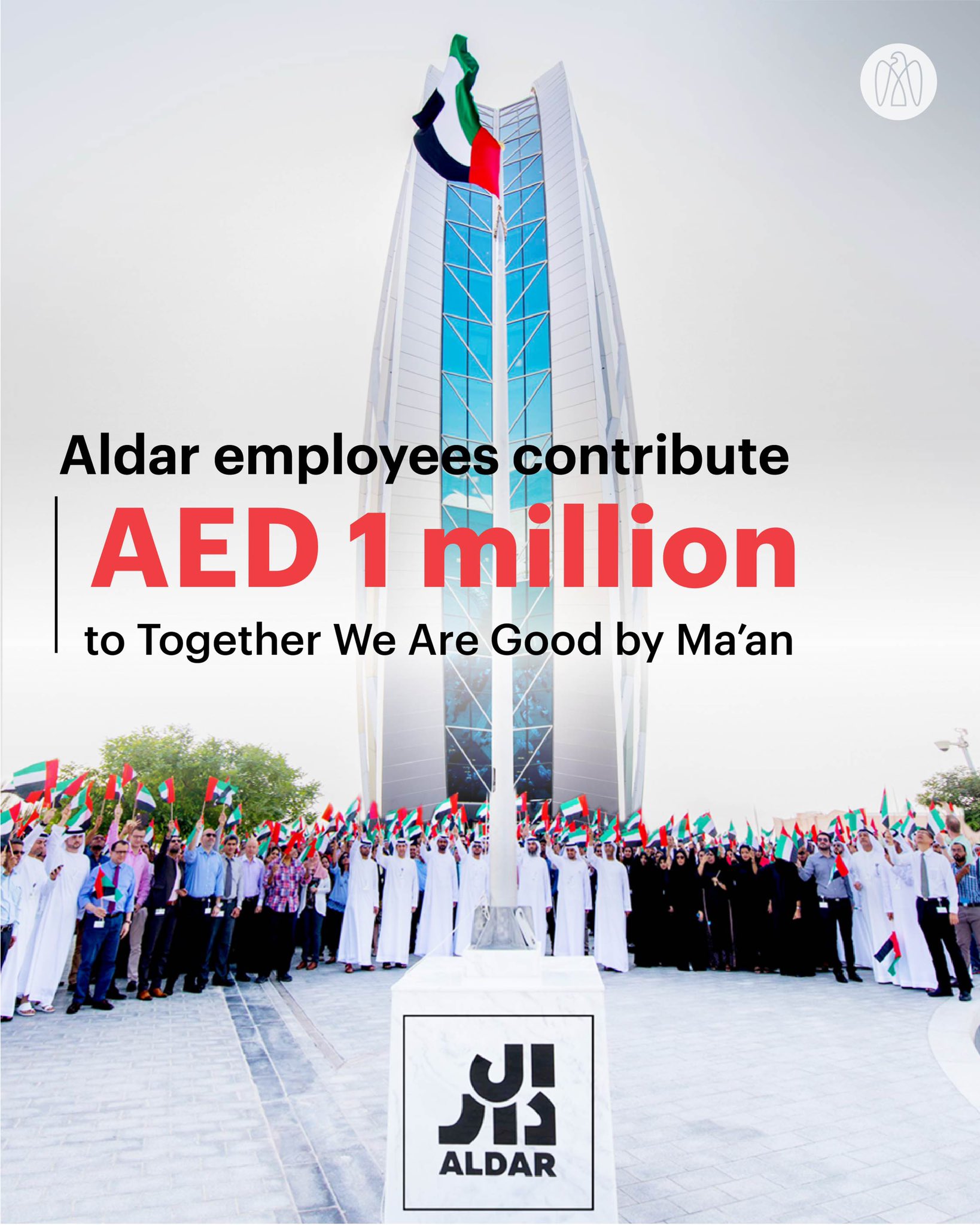 Aldar Employees Contribute AED1m To ‘Together We Are Good’ Programme By Ma’an Abu Dhabi Blog