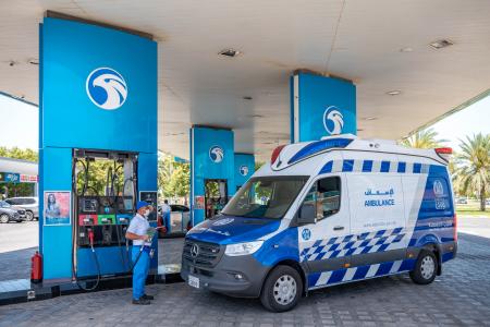 ADNOC Distribution Supports Emergency Response Ambulances And Healthcare Professionals