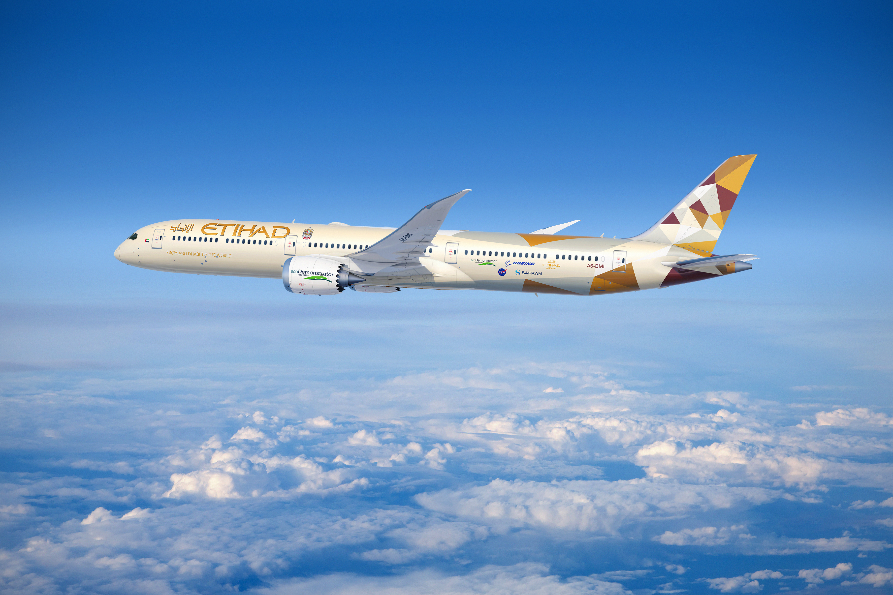 Etihad And Boeing Extend Partnership With Sustainability-Focused Ecodemonstrator Testing