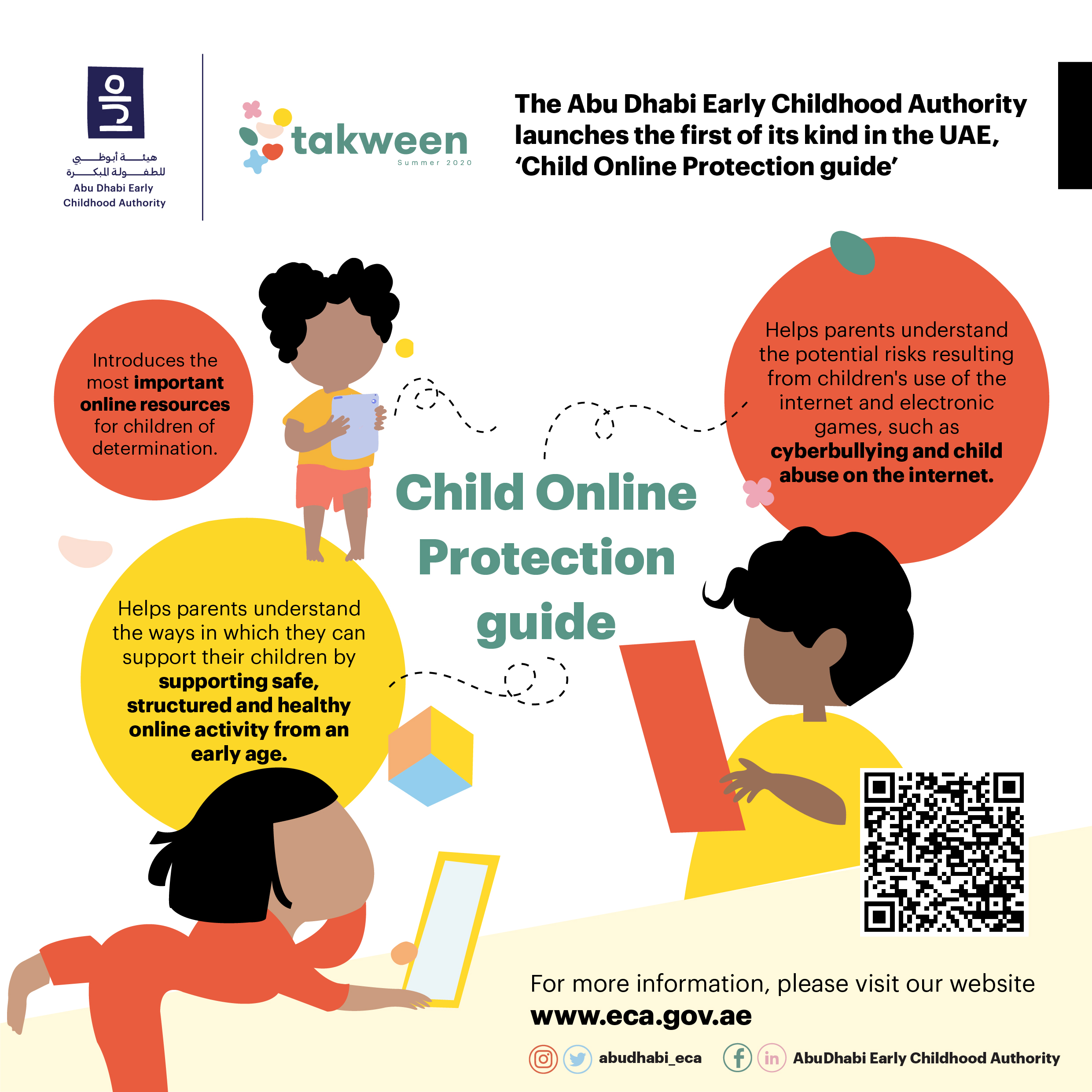 Abu Dhabi Early Childhood Authority Launches ‘Child Online Protection Guide’