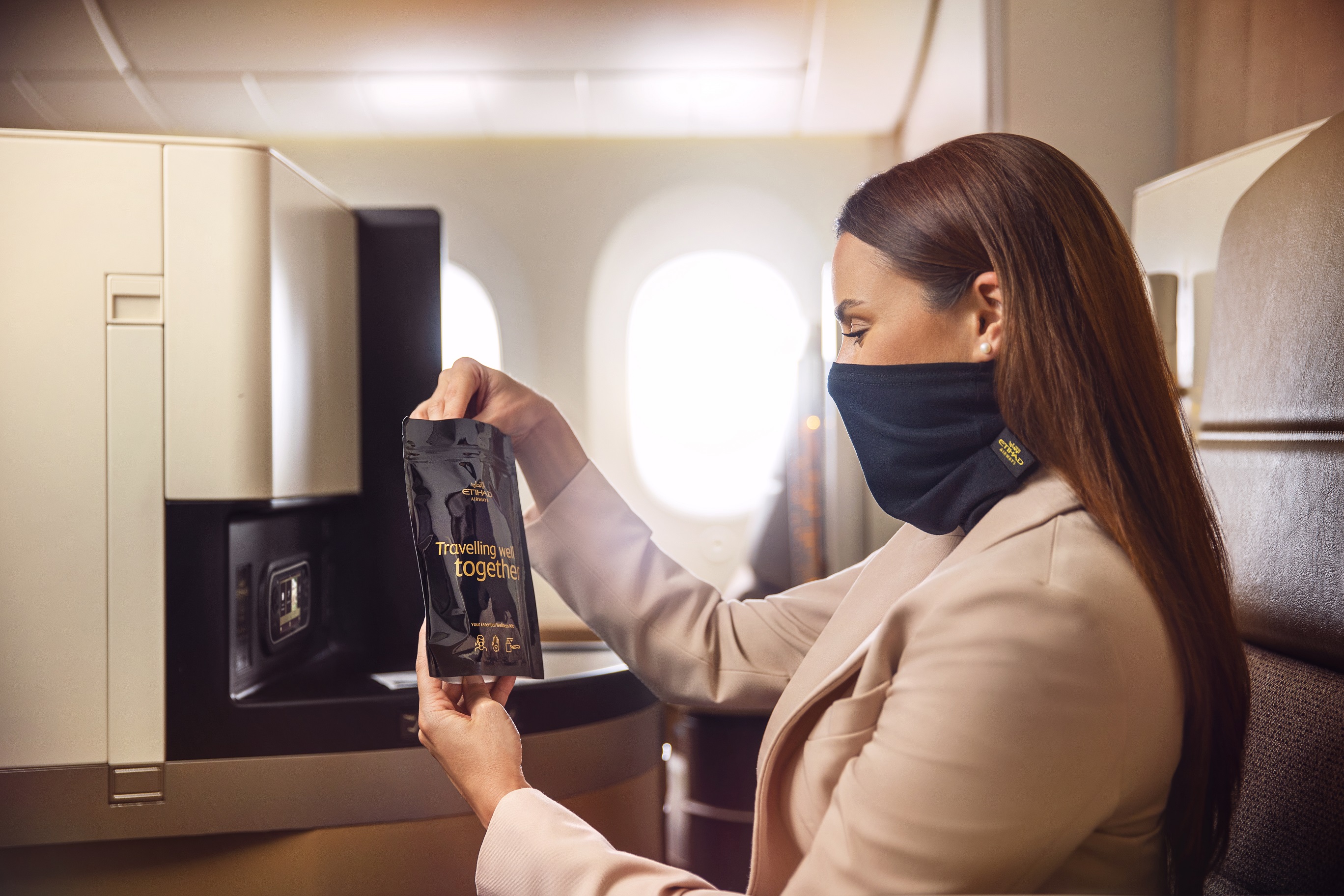 Etihad Airways Introduces Microbebarrier™ Face Protection For Premium Passengers