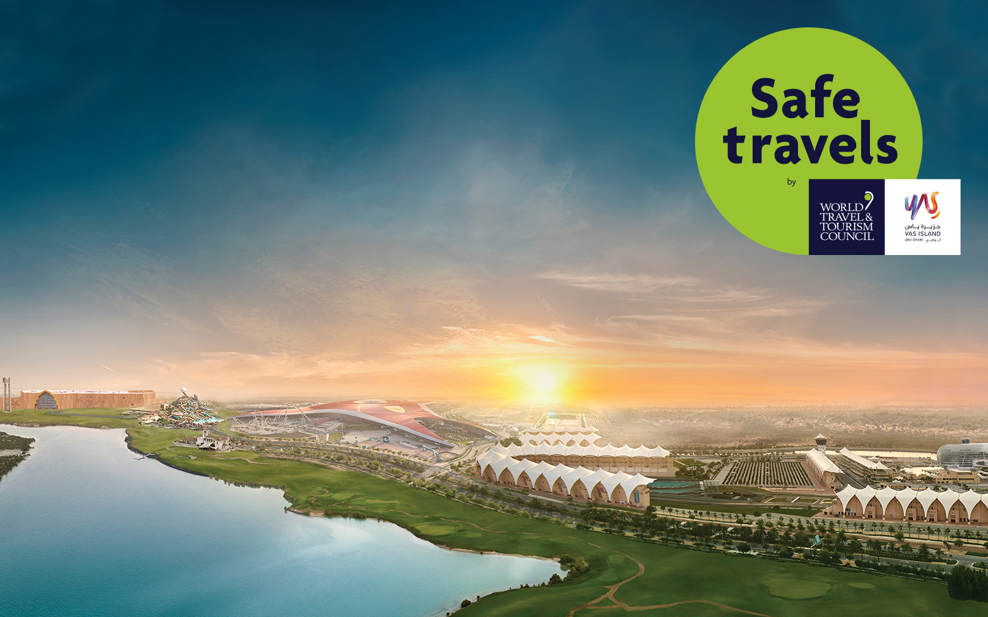 Yas Island First Destination In Abu Dhabi To Be Awarded Coveted WTTC ‘Safe Travels’ Stamp