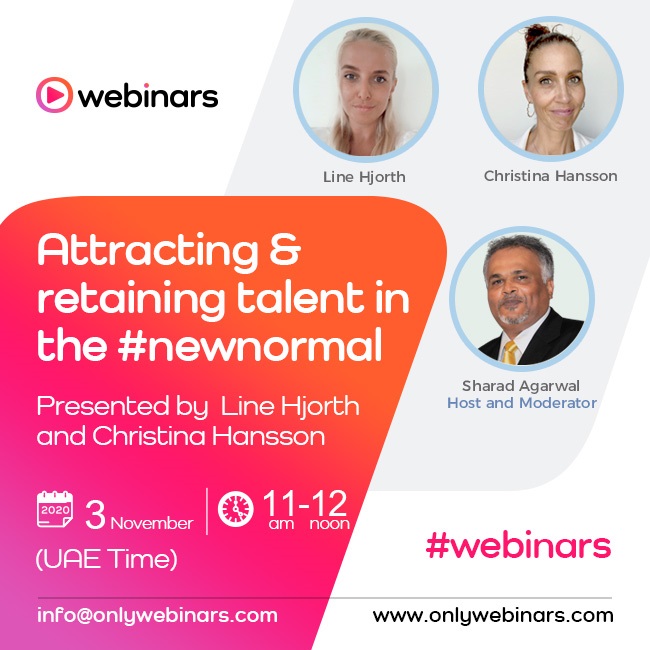 ONLY Webinars To Host ‘Attracting & Retaining Talent In The #Newnormal’ Webinar