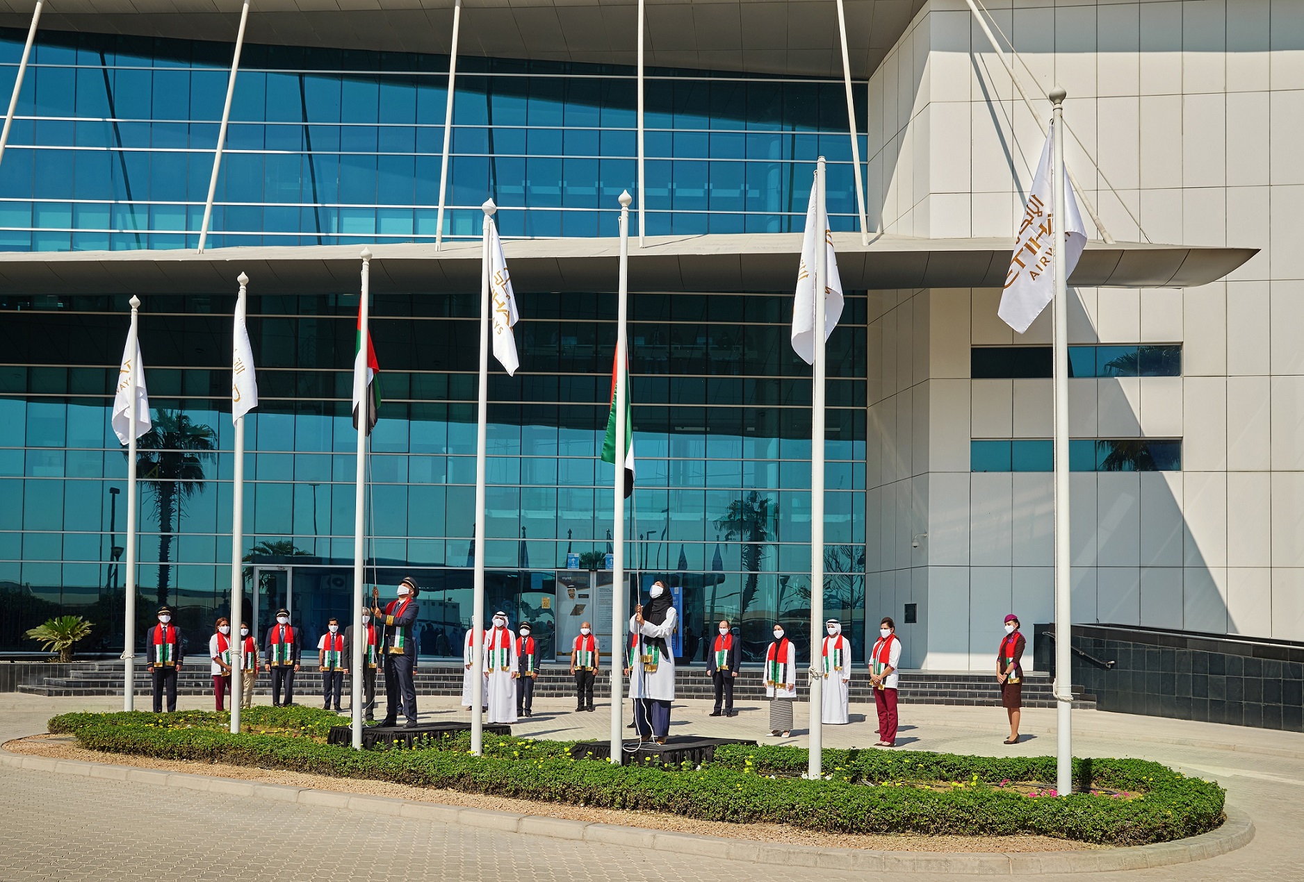 Etihad Aviation Group Celebrates UAE Flag Day