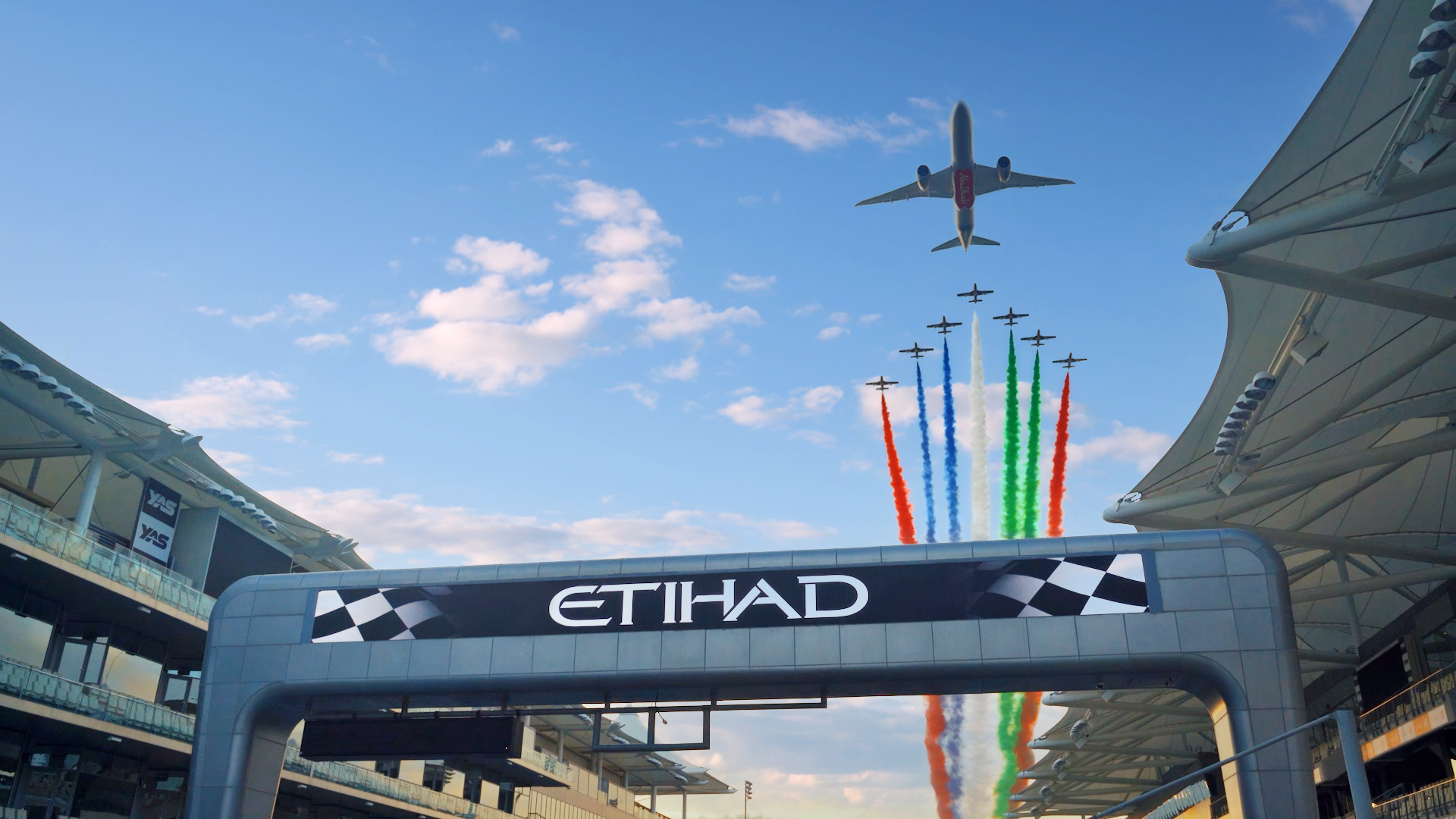 Etihad Airways Marks The Formula 1 Etihad Airways Abu Dhabi Grand Prix