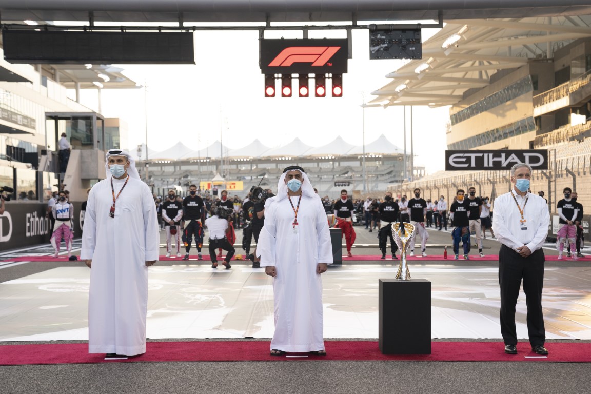 Saif Bin Zayed Crowns Winner Of Formula 1 Etihad Airways Abu Dhabi Grand Prix 2020