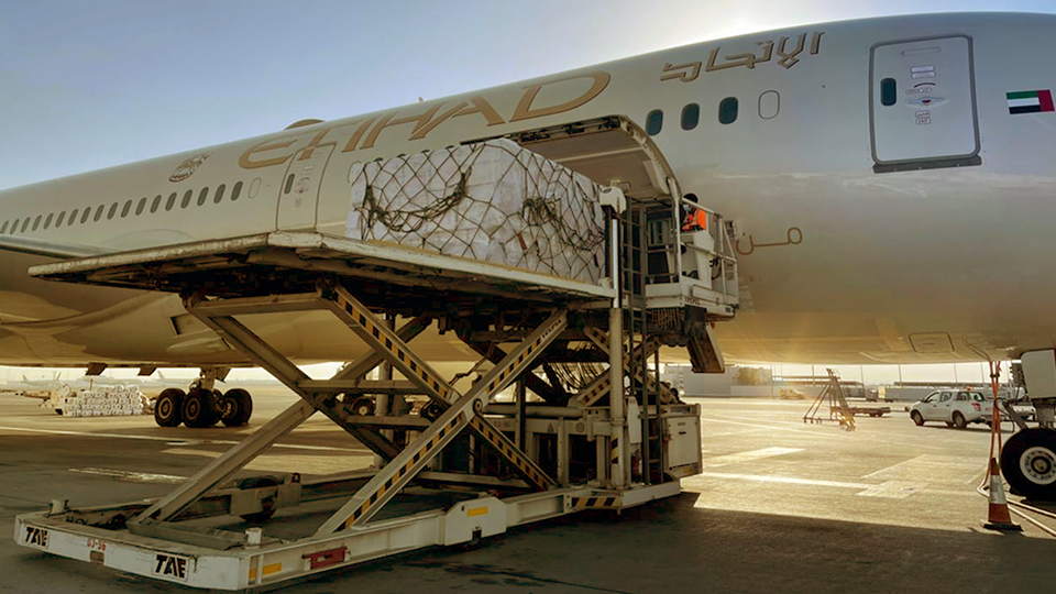 Etihad Cargo And EFL Deliver Vital Vaccines To Egypt