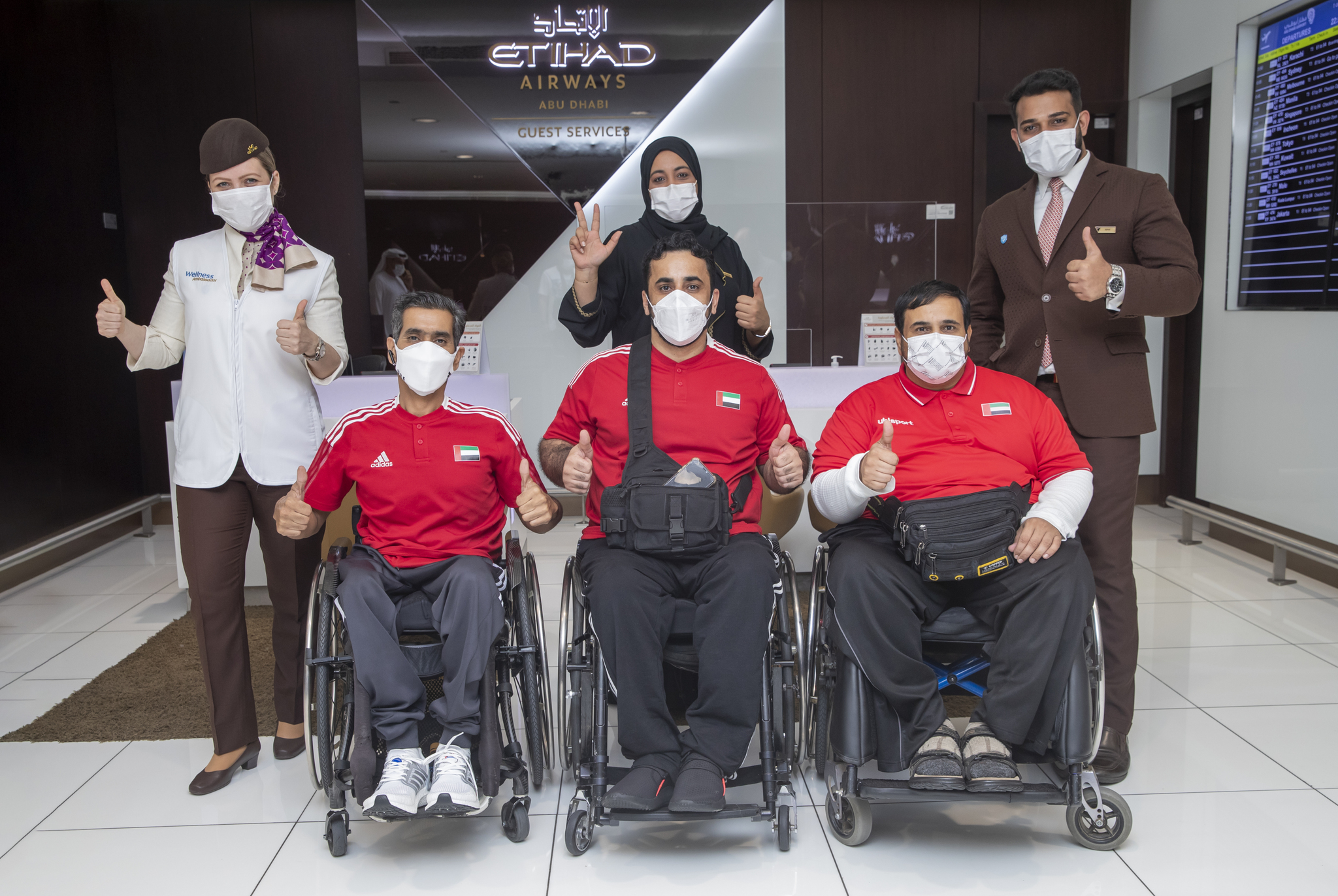 Team UAE Fly For Gold With Etihad