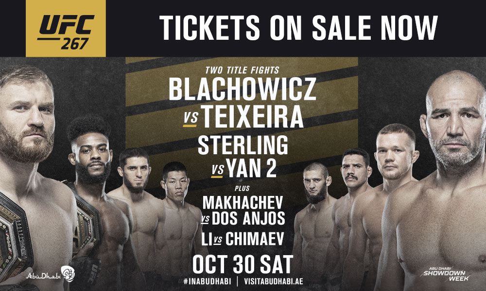 Abu Dhabi Showdown Week Set To Showcase Two Blockbuster Championship Fights At UFC® 267