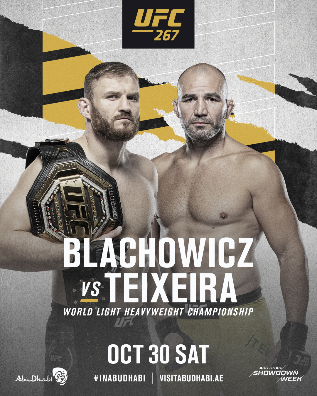 Two Thrilling World Championship Bouts Top UFC® 267 In Abu Dhabi