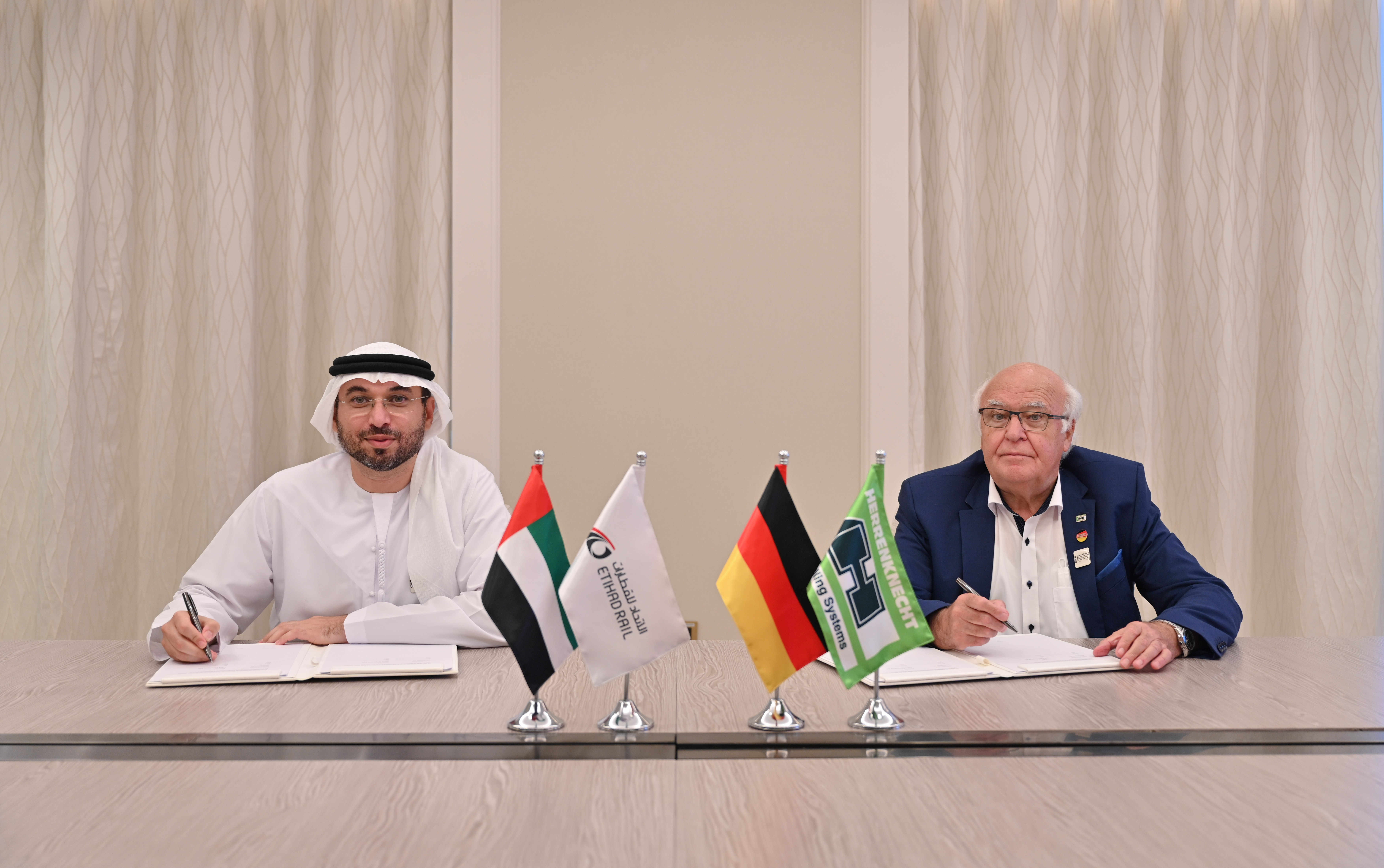 Etihad Rail Signs Strategic Agreement With Herrenknecht To Develop New Tunnel Design And Construction Technologies