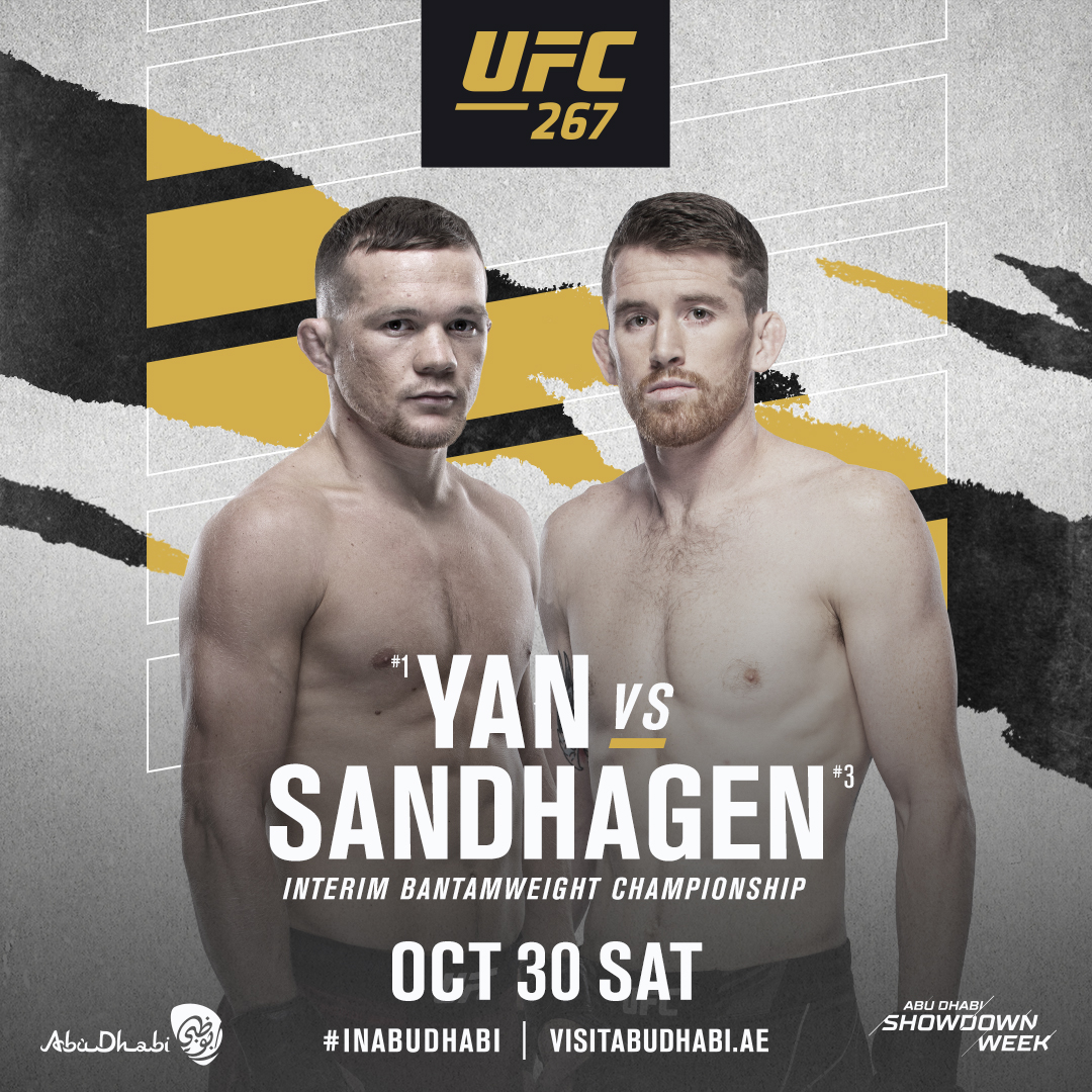 UFC 267: Petr Yan To Face Cory Sandhagen For Blockbuster Interim Title Bout At Abu Dhabi’s Etihad Arena On 30th October