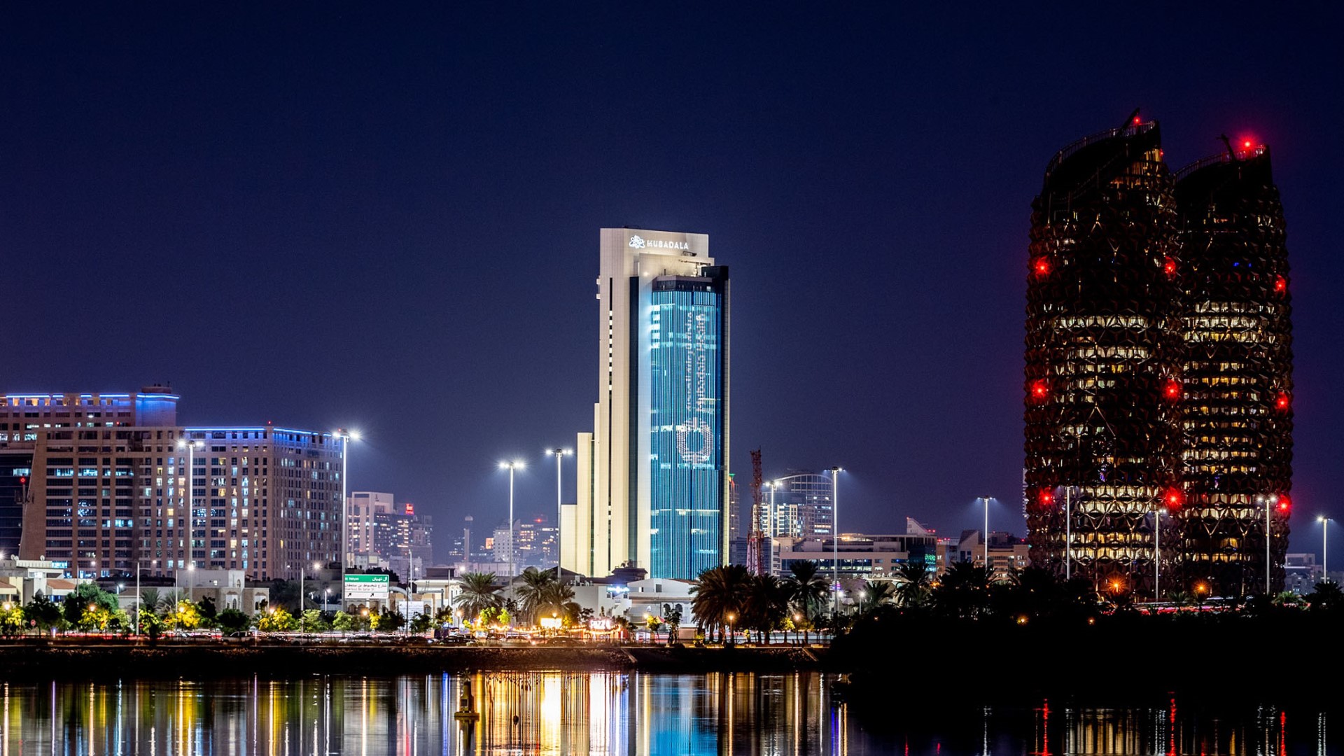 Abu Dhabi Lights Up In Blue For Diabetes Awareness