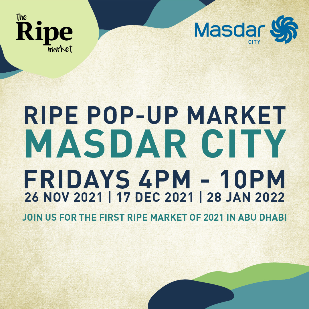 Ripe Market Coming To Masdar City, Abu Dhabi