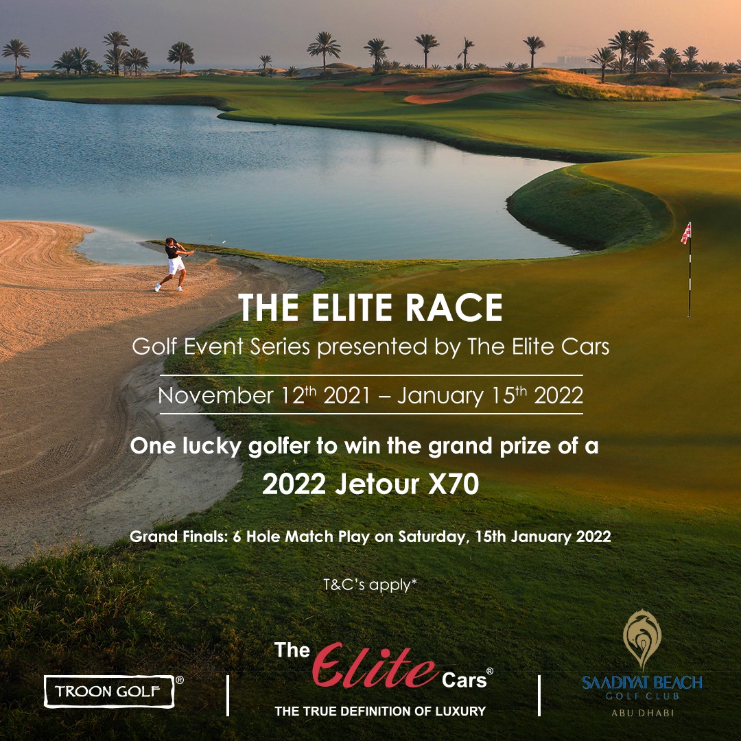 Participants Get A Chance To Win A Luxurious Jetour X70 From The Elite Cars At The Saadiyat Golf Tournament