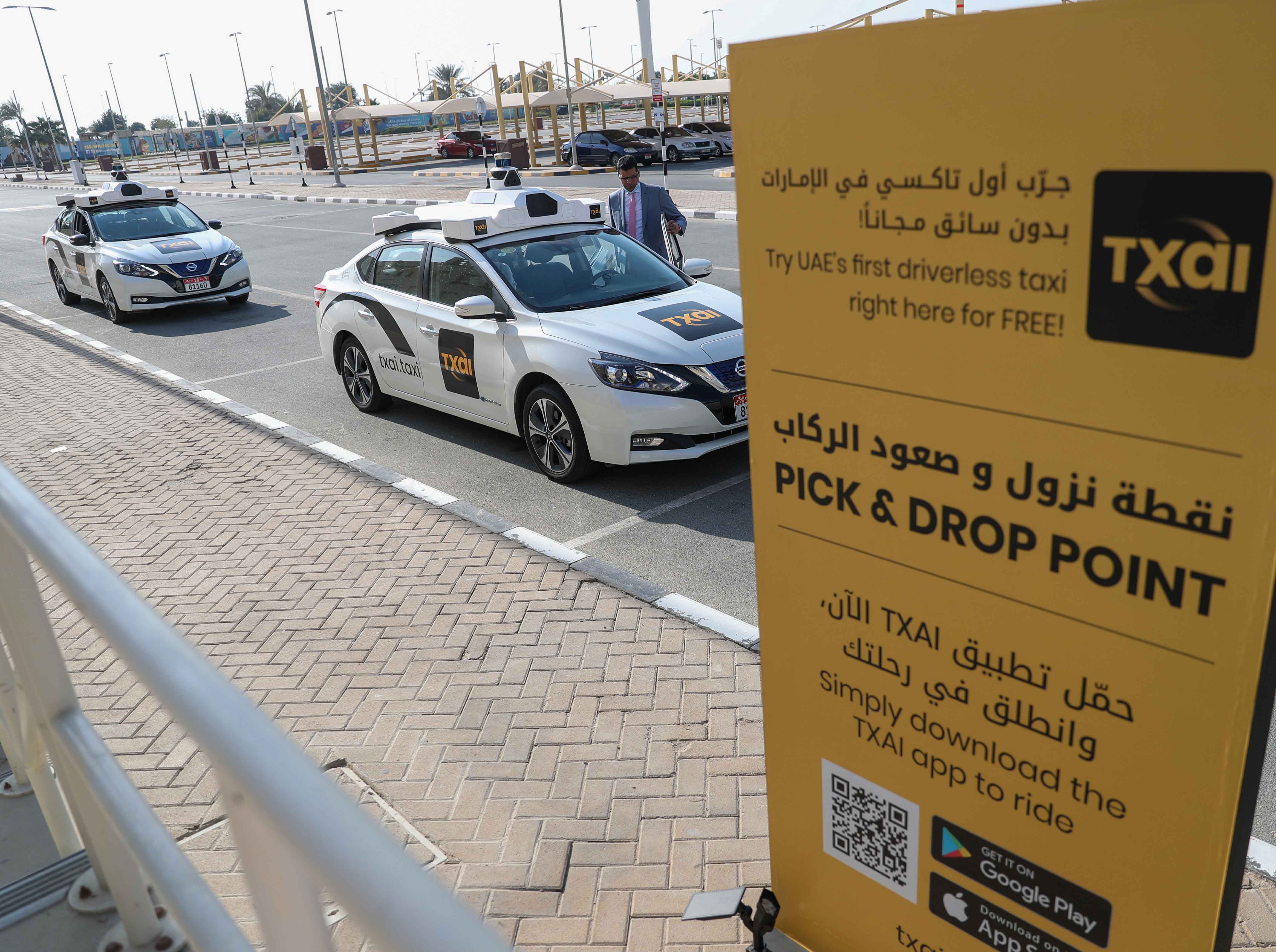 Self-Driving Taxis ‘TXAI’ To Transport Passengers On Yas Island