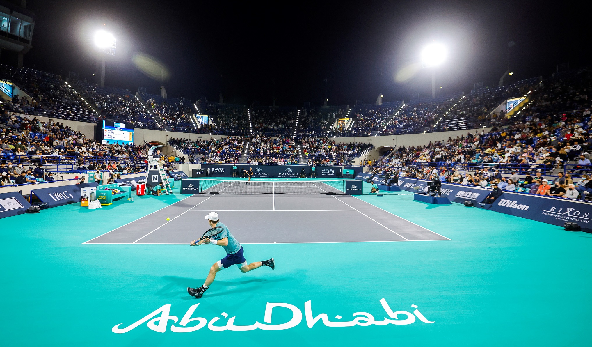 Andy Murray Beats Rafa Nadal On Abu Dhabi Return To Set Up Shot At Third Mubadala World Tennis Championship Crown