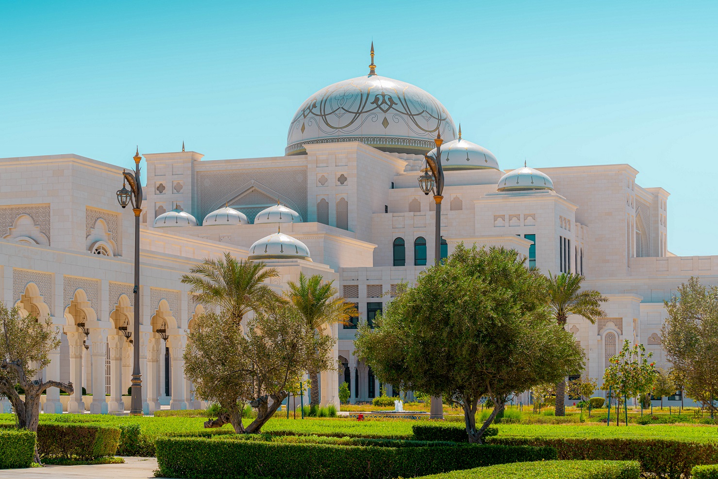 The Qasr Al Watan Landscape: An Intricate Design That Complements Qasr Al Watan’s Architectural Marvel