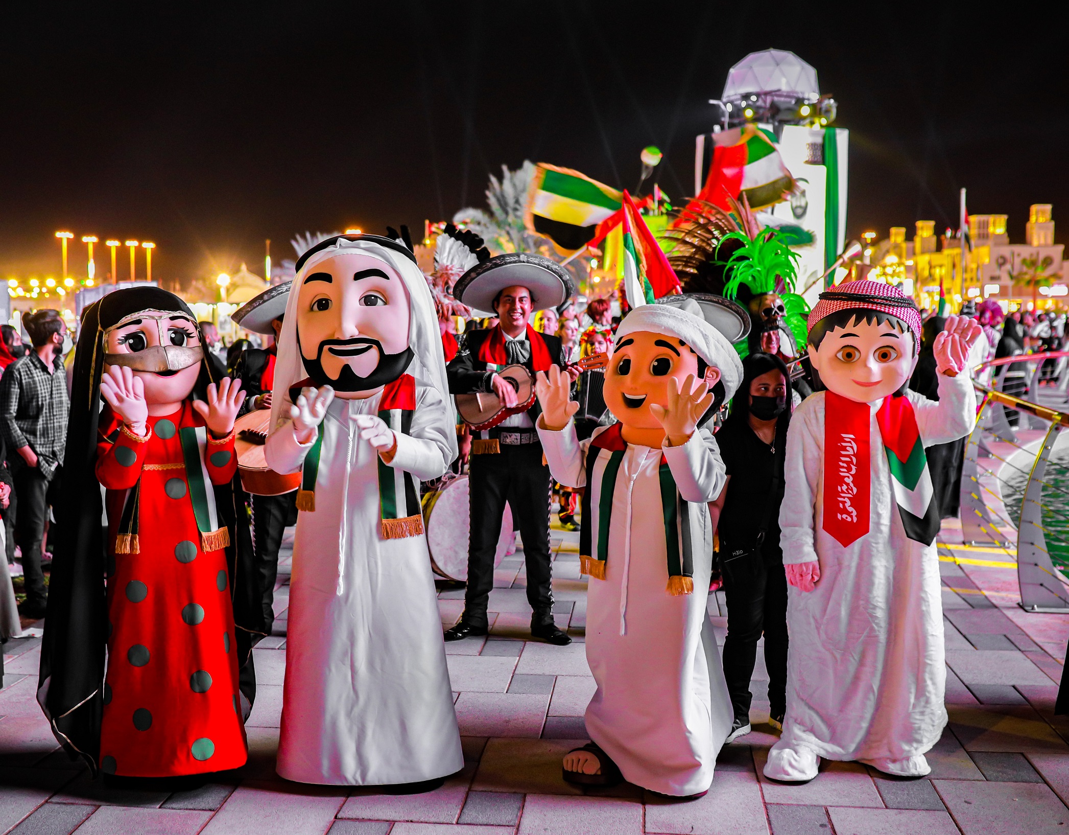 Sheikh Zayed Festival Showcases “A Story Of A Nation” Drone Show