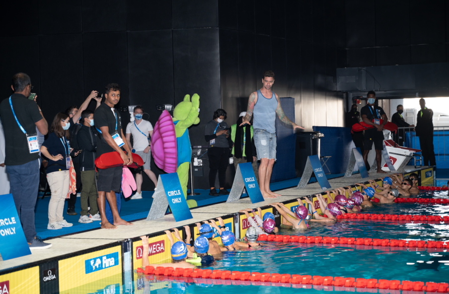 Giving Back Always In Anthony Ervin’s Heart As Ex-Olympic Champion Passes On His Knowledge To UAE’s Aspiring Swimmers