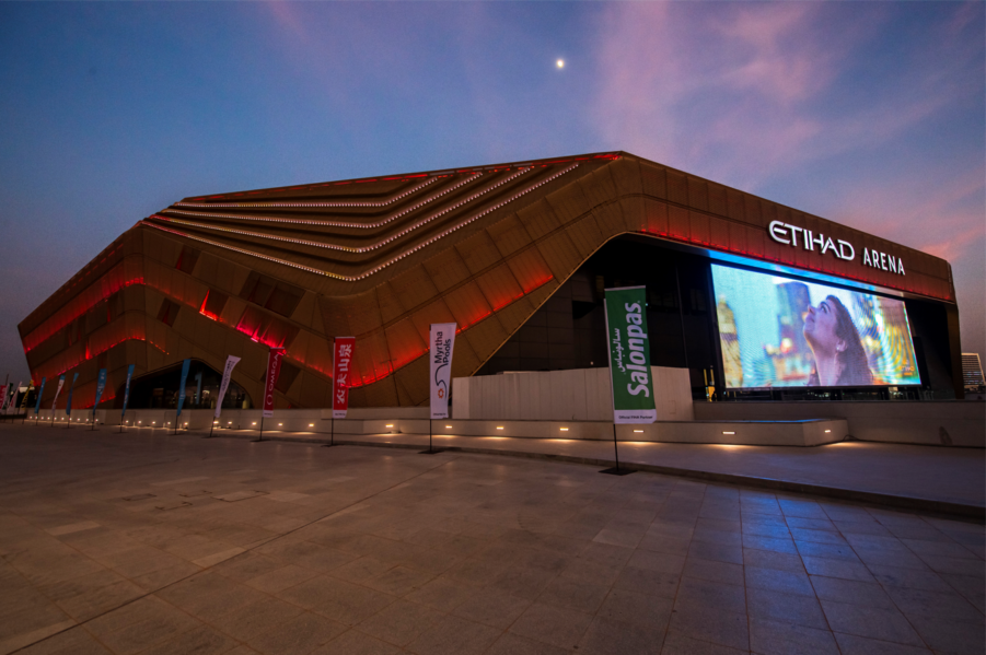 The Sporting Capital Of The Future: Etihad Arena Is The Ideal Location For International Events Say Elite Athletes And Sporting Experts