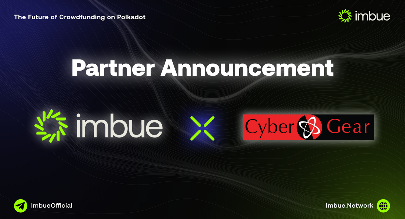 Imbue Network Announces Partnership With Cyber Gear