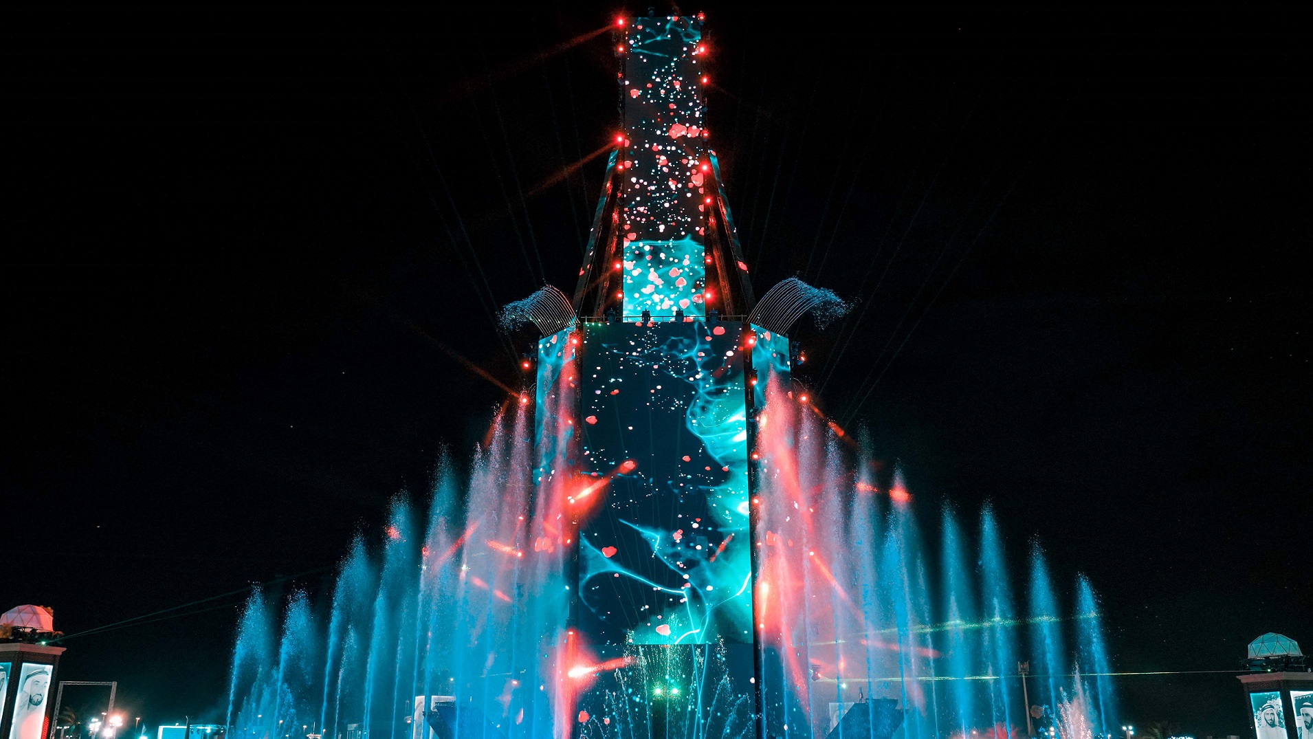 Emirates Fountain – An Icon Of Joy And Wonder At The Sheikh Zayed Festival