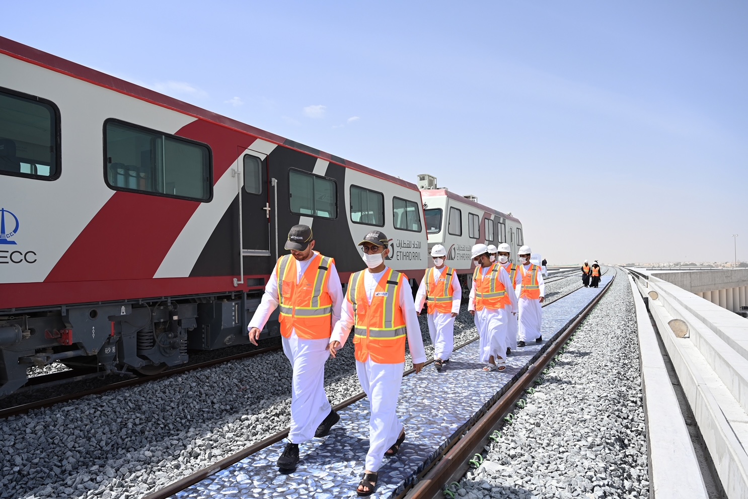 Suhail Al Mazrouei Reviews The Progress Of The UAE National Rail Network In Abu Dhabi
